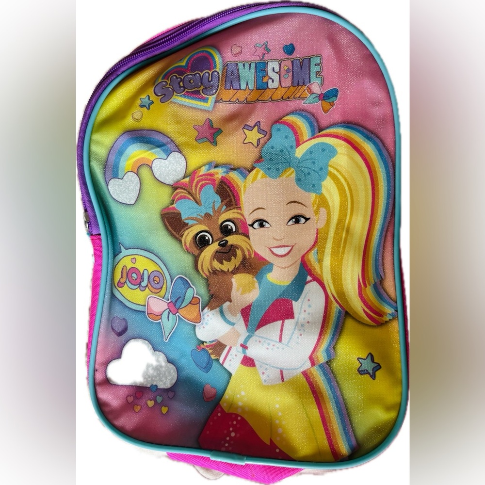 JoJo Siwa Small Colorful Kids Backpack